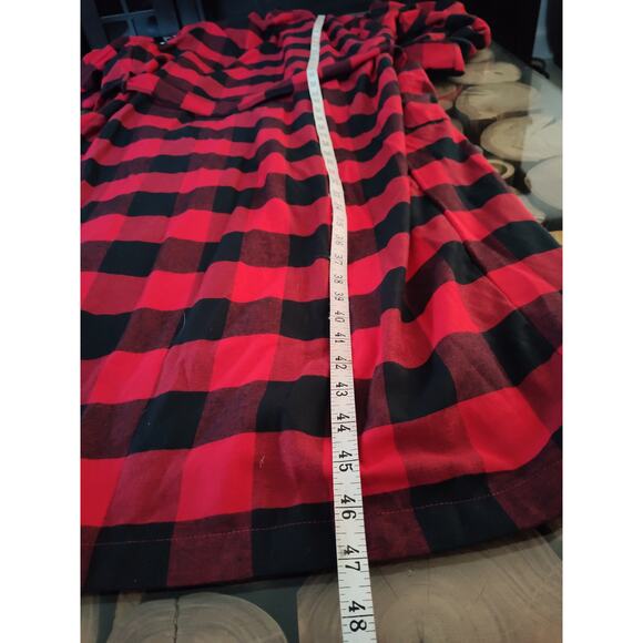 Disney Buffalo Plaid Robe Mickey Mouse Santa Christmas Adult Small holiday - Picture 5 of 5